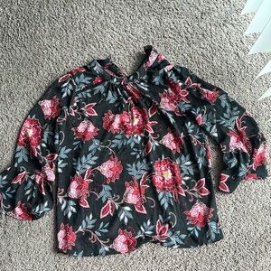 Loft floral blouse sm